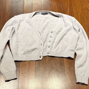 Light Blue Women's Cardigan Sweater